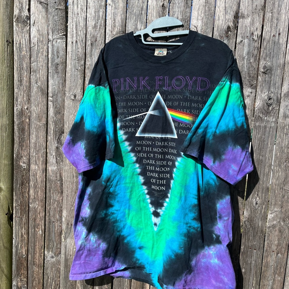 Vintage Liquid Blue Pink Floyd